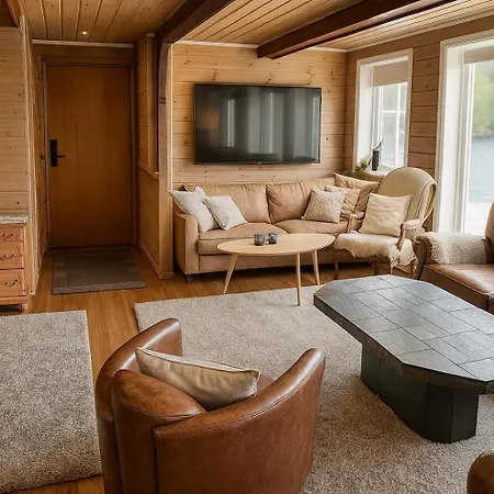 Сasa de vacaciones Big Waterfront - Sauna & - Near Bergen - Sleeps 18 Herlø